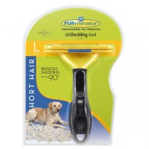 Escova Rasqueadeira Furminator Cães G - Pelo Curto